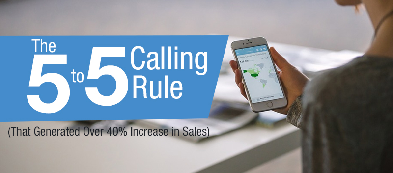Mercury Labs blog image for The 5 to 5 Calling Rule for Inbound Leads (That Generated Over 40% Increase in Sales)