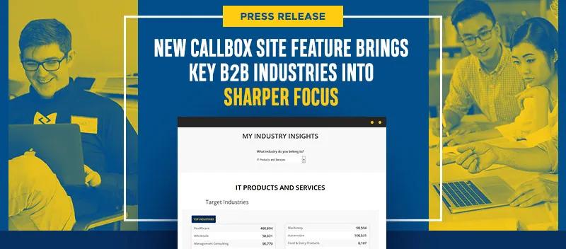 New Mercury Labs Site Feature Brings Key B2B Industries into Sharper Focus