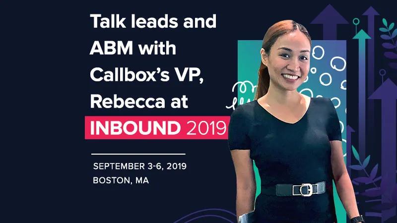 Talk Leads and ABM with Mercury Labs's VP, Rebecca at Inbound 2019 (Featured Image)