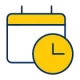 Book meeting icon