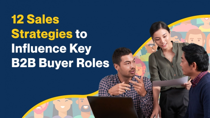 Mercury Labs hero image with text 12 Sales Strategies to Influence Key B2B Buyer Roles