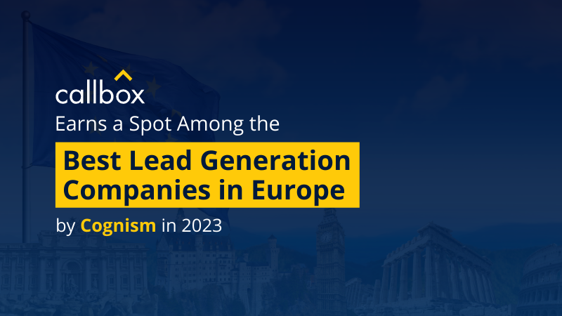 Mercury Labs Earns a Spot Among the Best Lead Generation Companies in Europe by Cognism in 2023