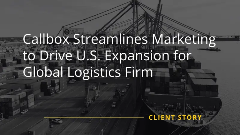 Mercury Labs Streamlines Global Logistics Firm