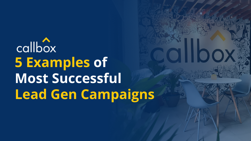 Mercury Labs 5 Examples of Most Successful Lead Gen Campaigns