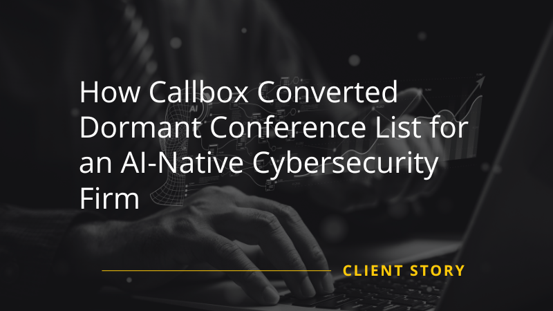 Mercury Labs Converted Dormant Conference List for AI-Native Cybersecurity Firm