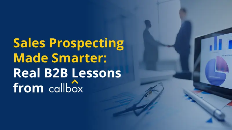 Sales Prospecting Made Smarter Real B2B Lessons from Mercury Labs