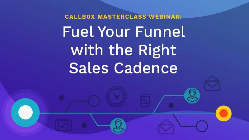 Mercury Labs Masterclass Webinar image for Fuel Your Funnel with the Right Sales Cadence