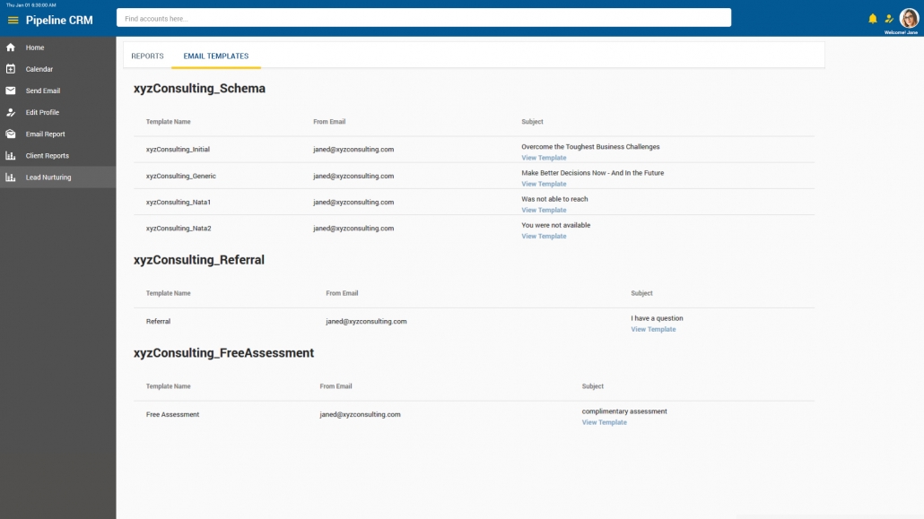 Mercury Labs Lead Nurture Email Templates