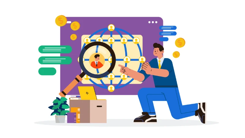 Illustration if 10 Best Sources to Find B2B Leads
