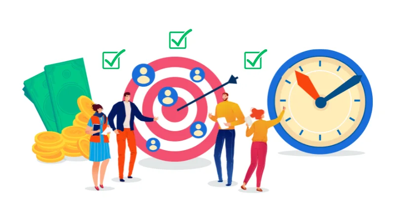 Illustration of key considerations when choosing lead sources