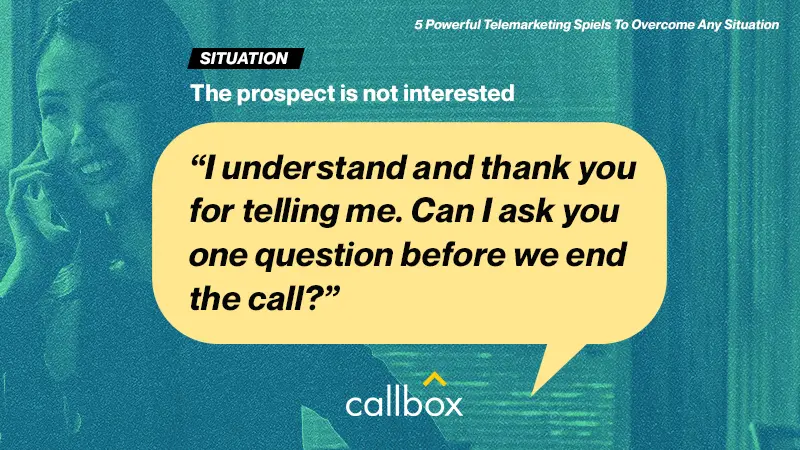 Make a Rejection into an Opportunity