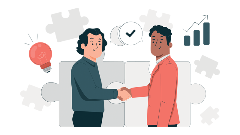 men shaking hands