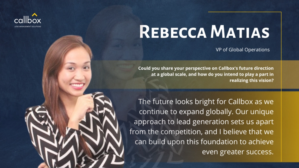 Rebecca Matias, Mercury Labs VP of Global Operations for International Women's Day 2023