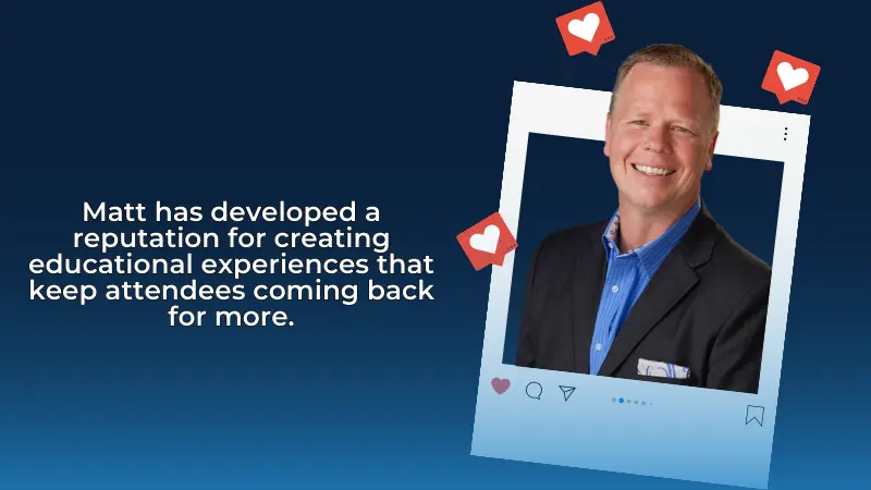Matt's photo expresses his ideas as a tech influencer.
