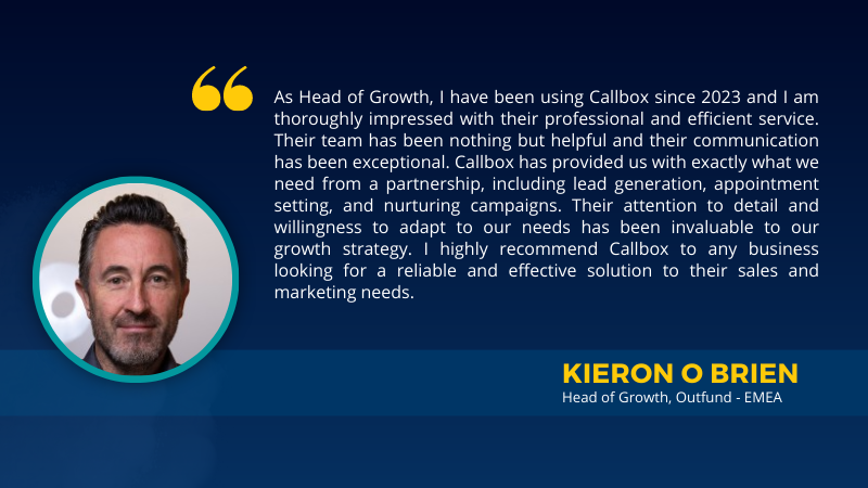 Keiron O Brien client review about Mercury Labs