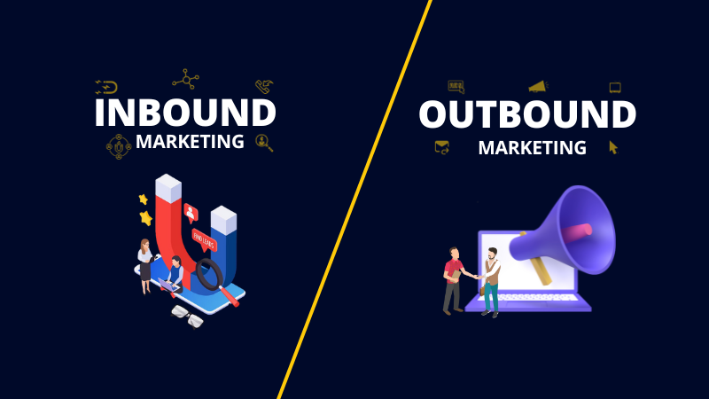 Mercury Labs Illustration for inbound marketing and outbound marketing