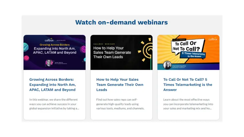 Mercury Labs's webinars