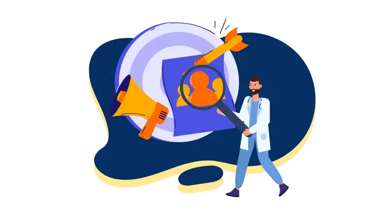 graphics for identifying your target audience in the healthcare industry