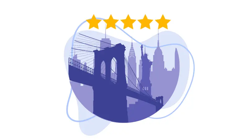illustration for building presence in New York
