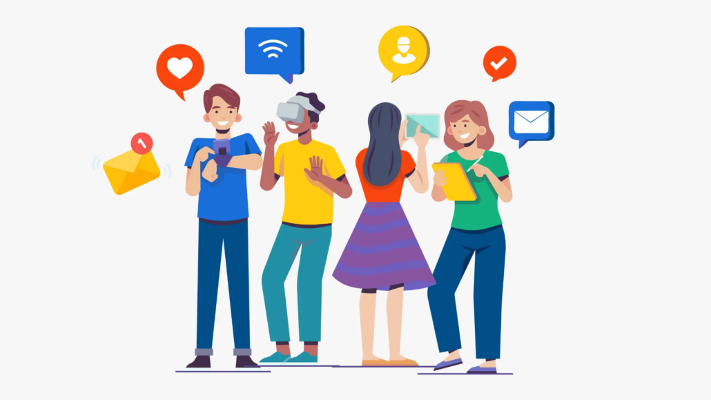 illustration for generation Z