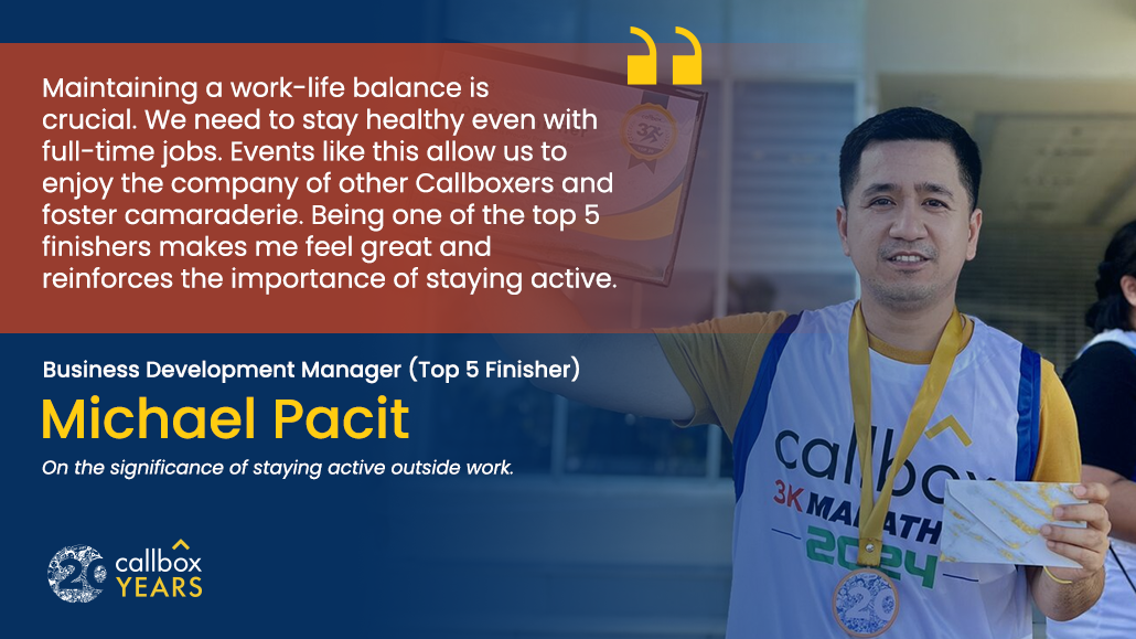 Michael Pacit - Top 5 Finisher