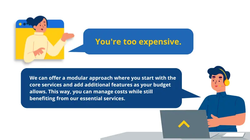 graphics where rep offering flexible solutions