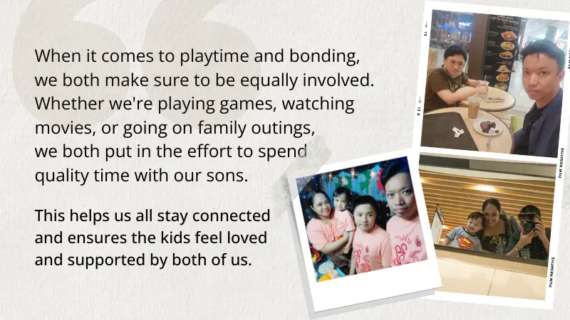 Ben digital marketing manager of Mercury Labs sharing quote in parenting responsibilities