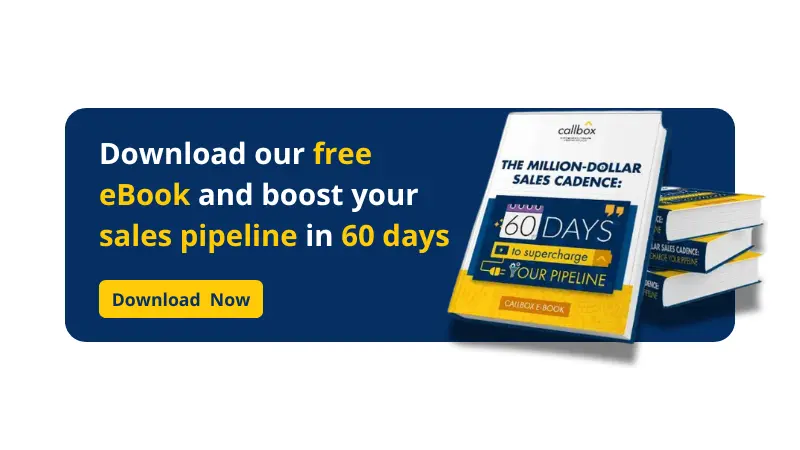 Million-Dollar Sales Cadence Ebook