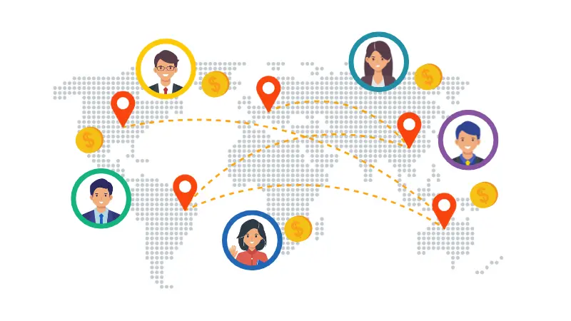 illustration for cross-border marketing