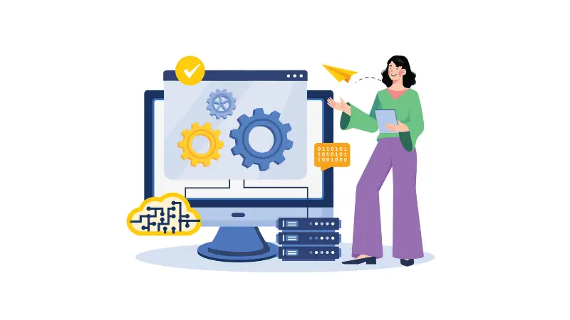 illustration for SaaS