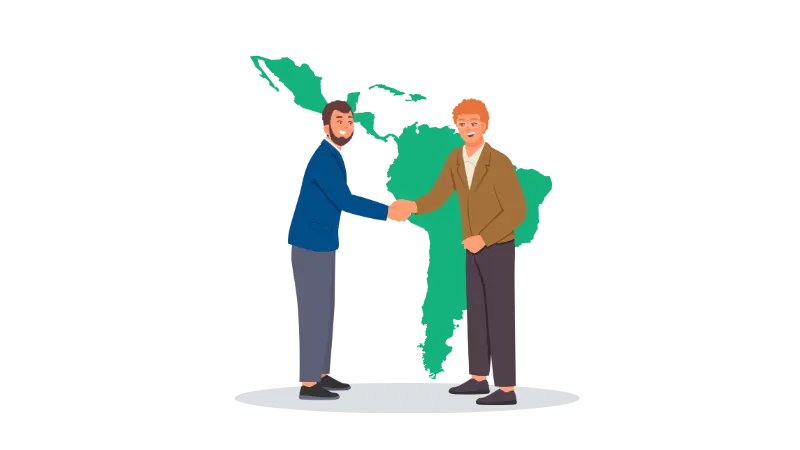 graphics for Mercury Labs awards and recognition in Latin America region