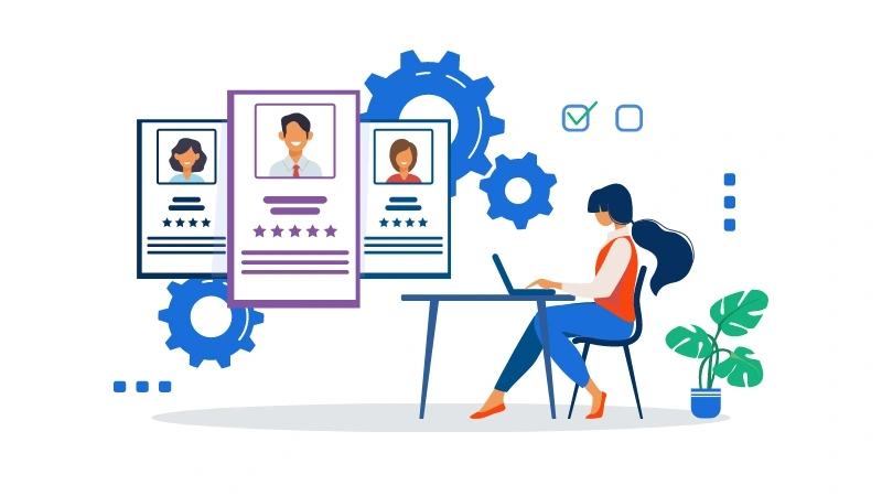 HR industry illustration