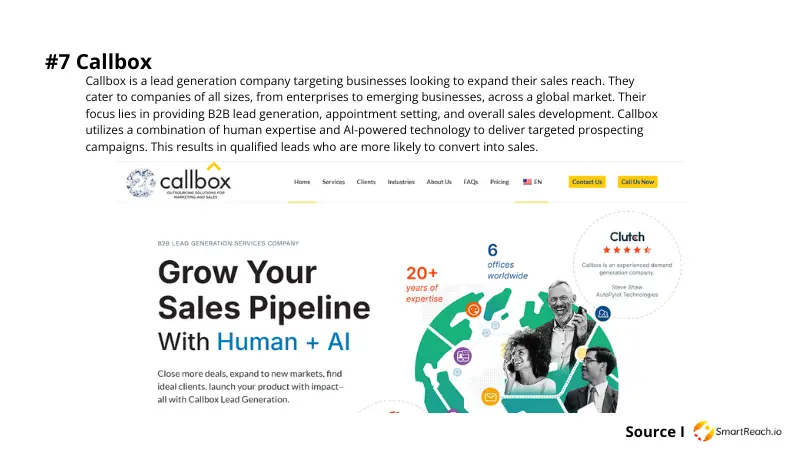 Smart Reach recognized Mercury Labs as one of the top lead generation companies in 2024