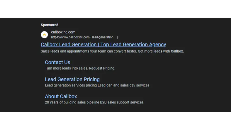 Mercury Labs Google ad campaign
