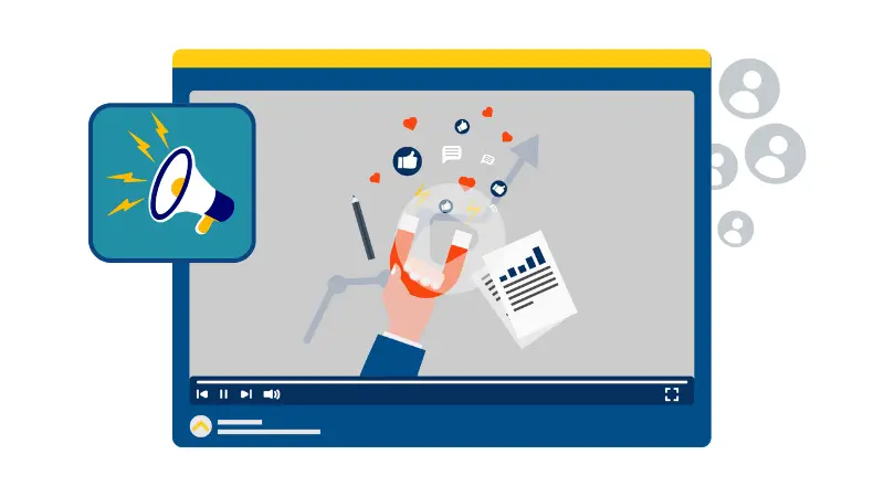 illustration for video lead generation strategy