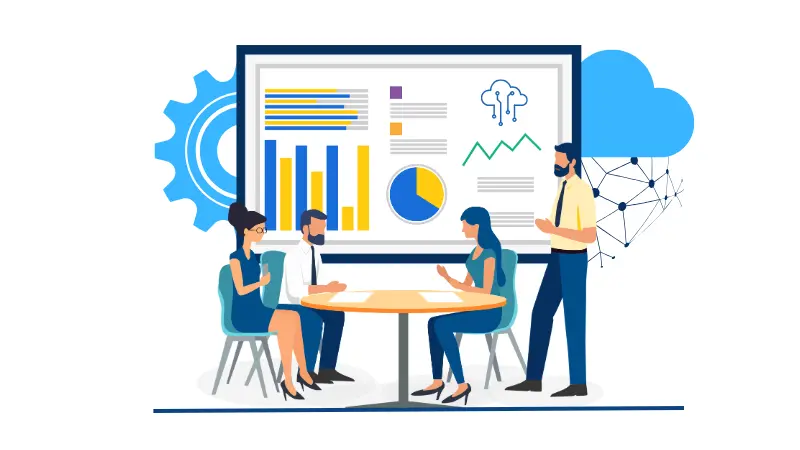 business people planning for a strategic  approach for cloud buyers