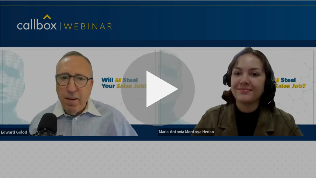 will AI steal your sales job webinar speakers