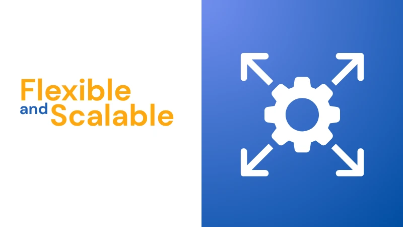 graphical representation for Flexible and Scalable as one of the reasons why tech startups need outsourced lead generation