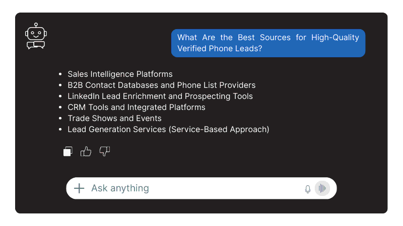 What Are the Best Sources for High-Quality Verified Phone Leads