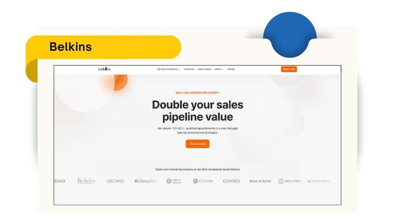 Belkins - Lead Generation Services for Expanding Companies