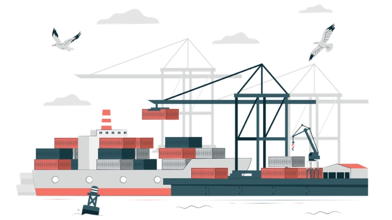 illustration for industry insight: the port of Houston impact
