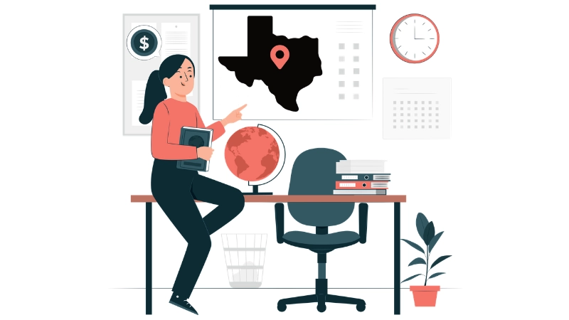 illustration for challenges for a logistics in Texas